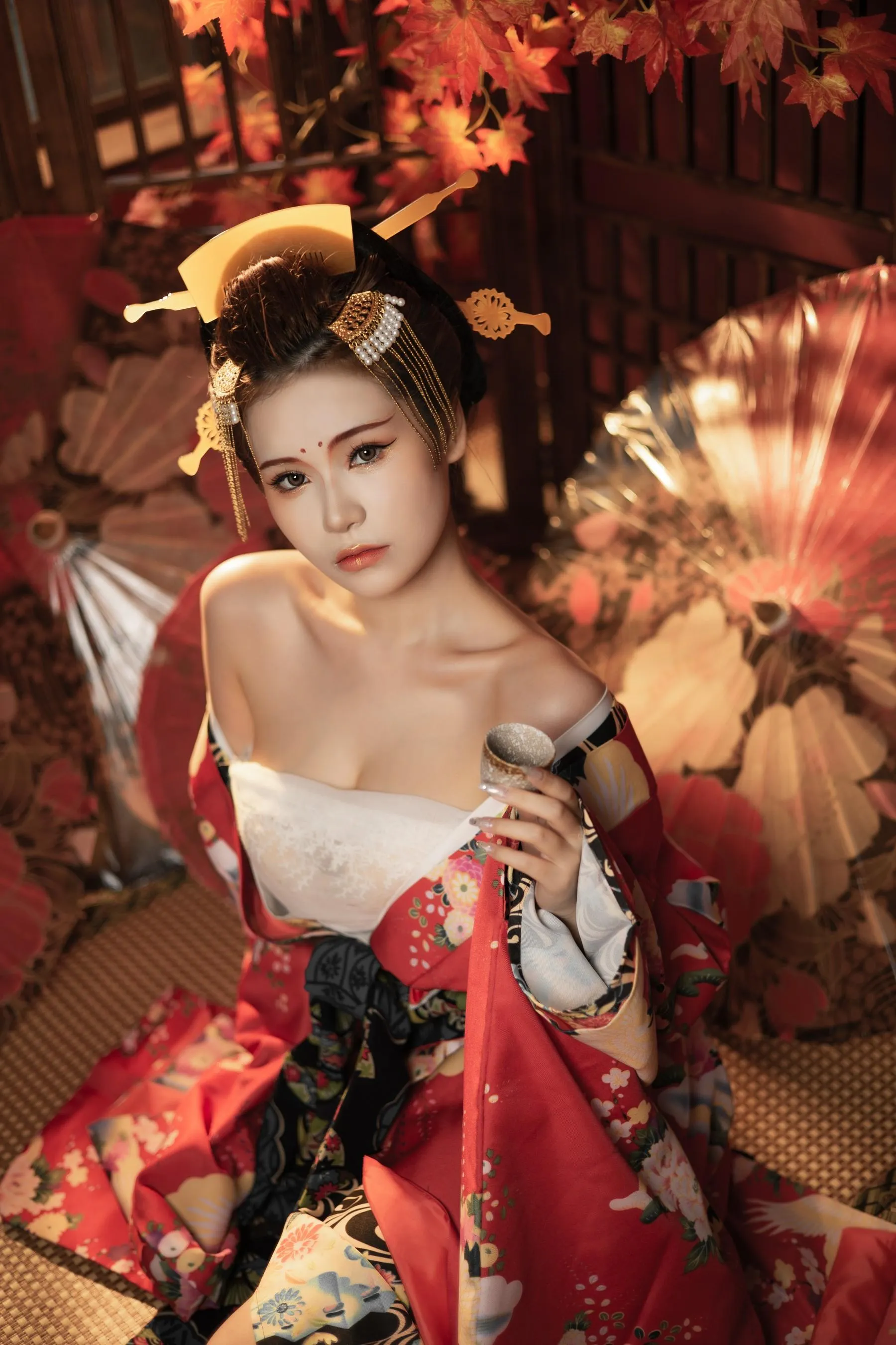 [艺图语] 2022.06.23 恶女花魁 奶酪 [23P]插图7